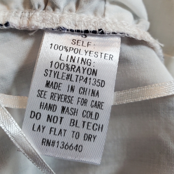 L’ATISTE by Amy Navy Blue & White Stripe Bikini Top - Picture 9 of 10